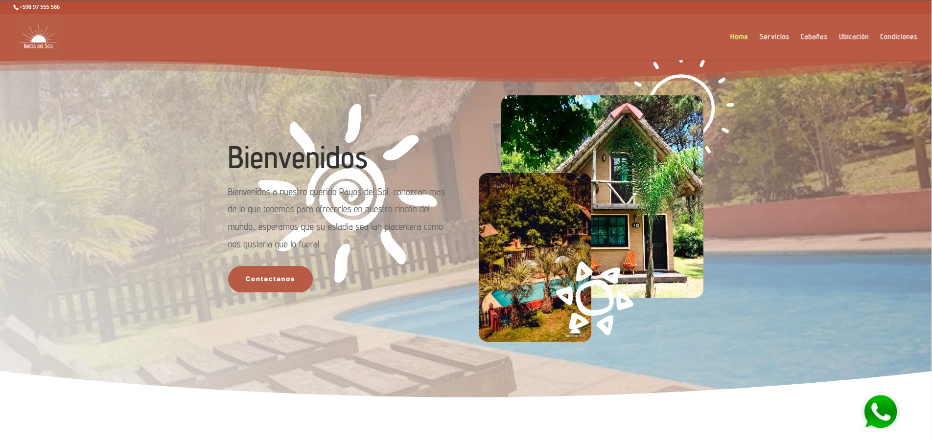 Home Page de Rayos del Sol